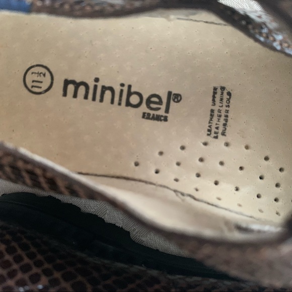 🇫🇷French Leather Brown Girls Dress Shoes (US 11.5) - Picture 4 of 5